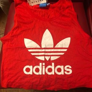 Adidas crop top brand new with tags